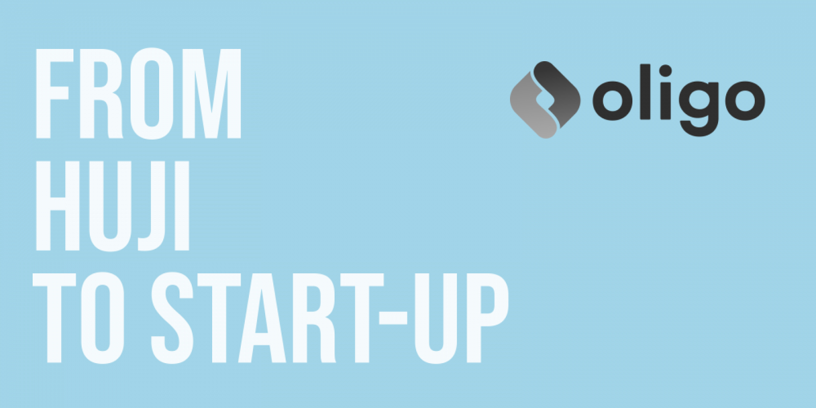 From HUJI to Startup Blog Banner