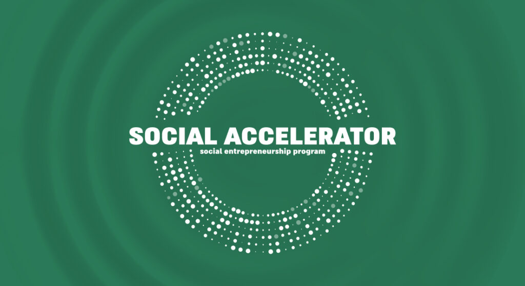 The Social Accelerator Small Banner - EN